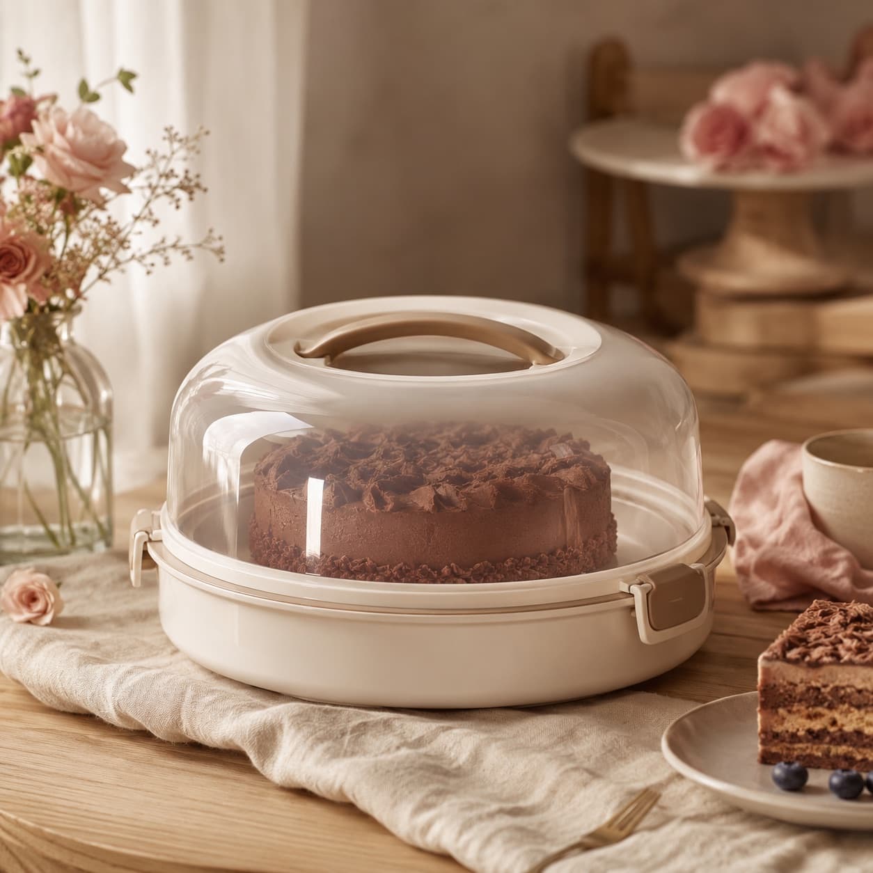 Cake Carrier with Lock